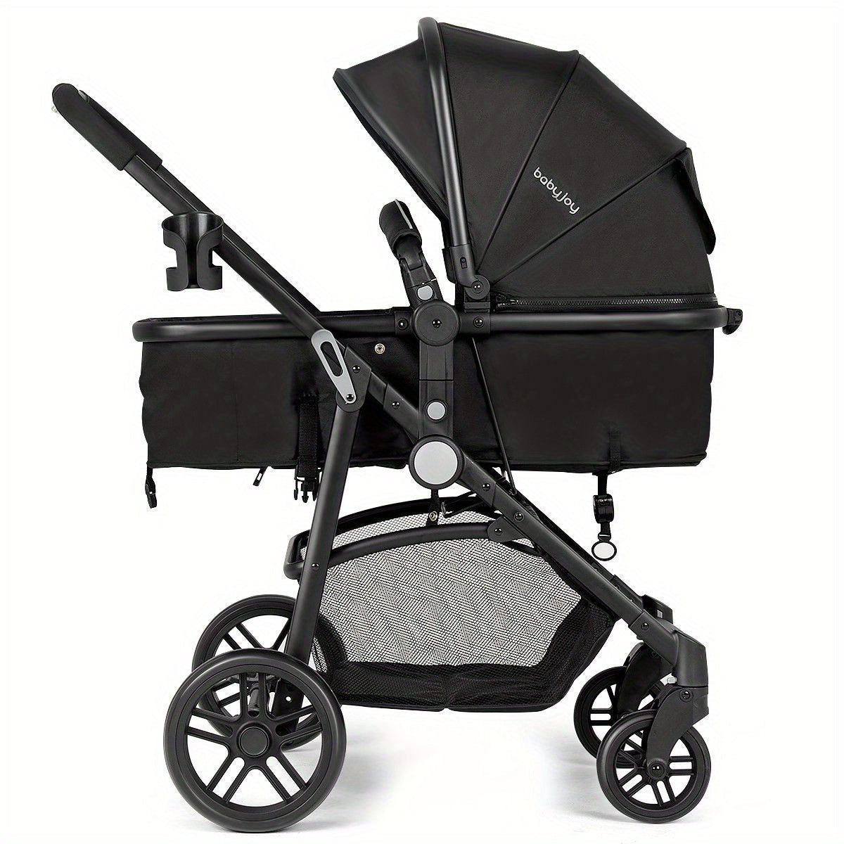Christmas Multigot 2 in 1 Foldable Baby Stroller Kids Travel Newborn Infant Buggy Pushchair Black