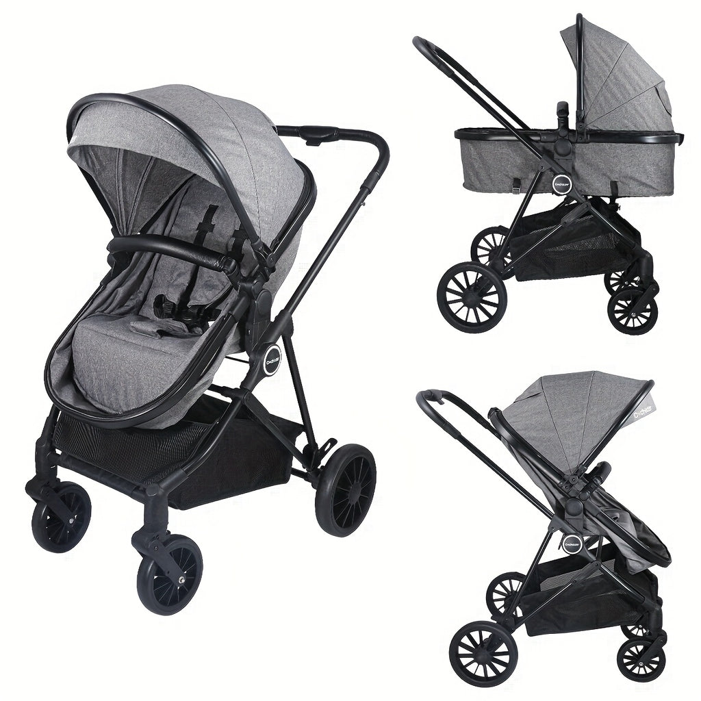 Two Way Baby Stroller, Mother Travel Good Helper, Supermarket Shopping, Baby Stroller Suitable for Spring Festival, Mother'S Day Gifts