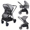 Two Way Baby Stroller, Mother Travel Good Helper, Supermarket Shopping, Baby Stroller Suitable for Spring Festival, Mother'S Day Gifts